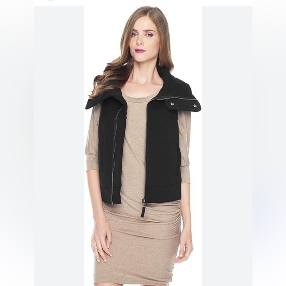 Splendid Bridger Quilted Moto Vest